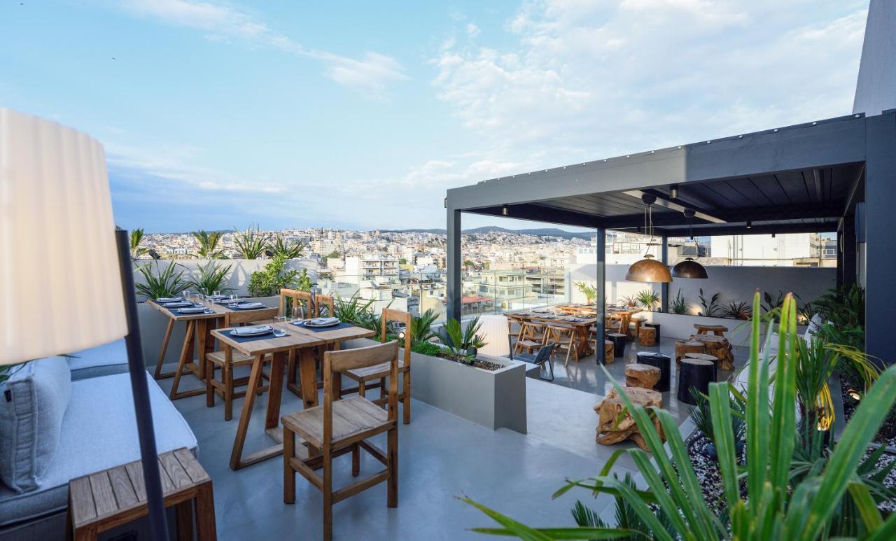 Onoma Hotel سالونيك المظهر الخارجي الصورة Rooftop bar in Athens