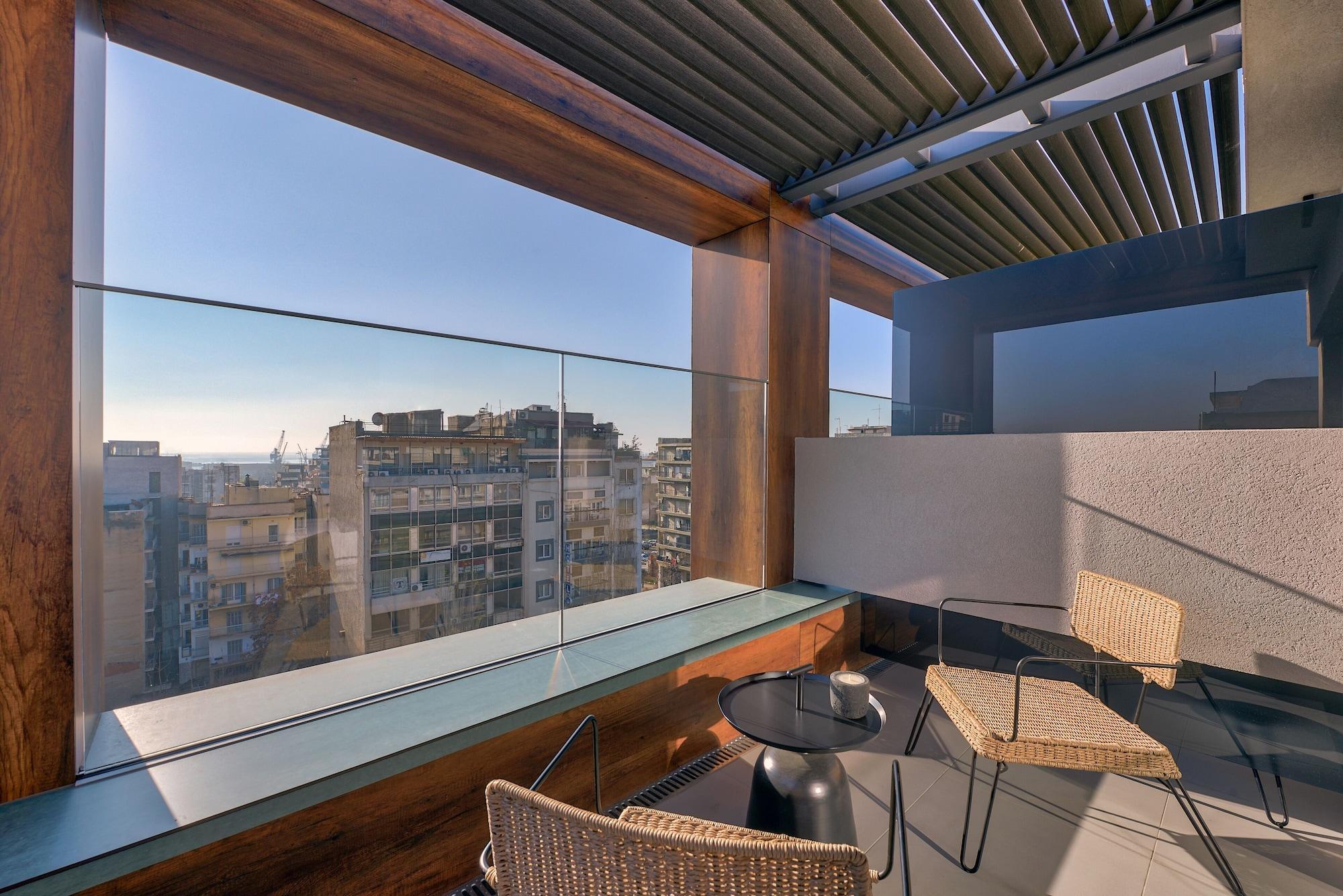 Onoma Hotel سالونيك المظهر الخارجي الصورة The Sky Bar