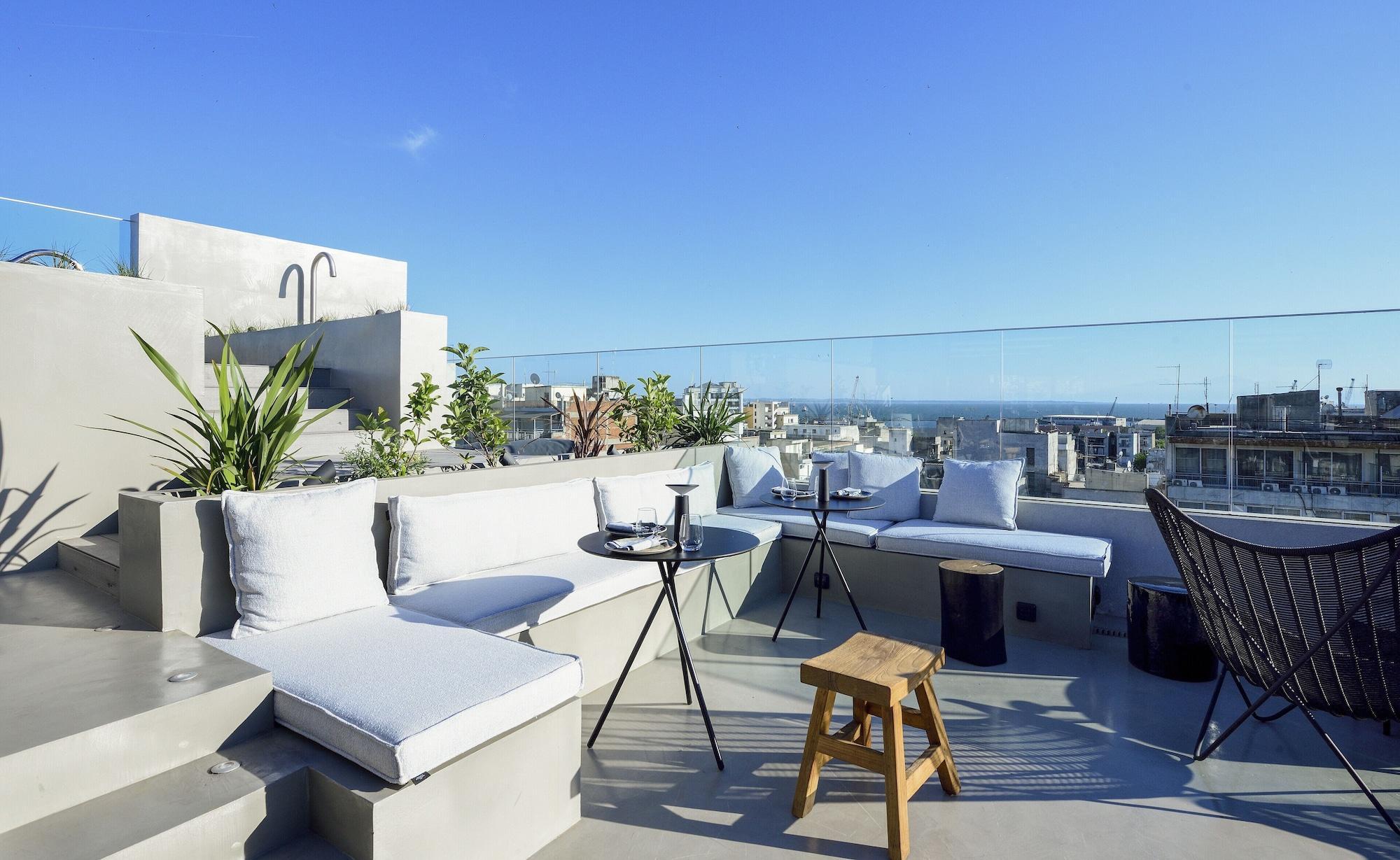 Onoma Hotel سالونيك المظهر الخارجي الصورة Rooftop terrace